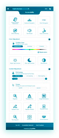 Plano Super Acessible | EqualWeb