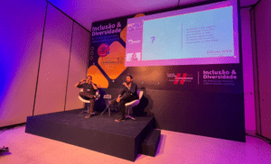 Imagem de um momento da Palestra da Equalweb