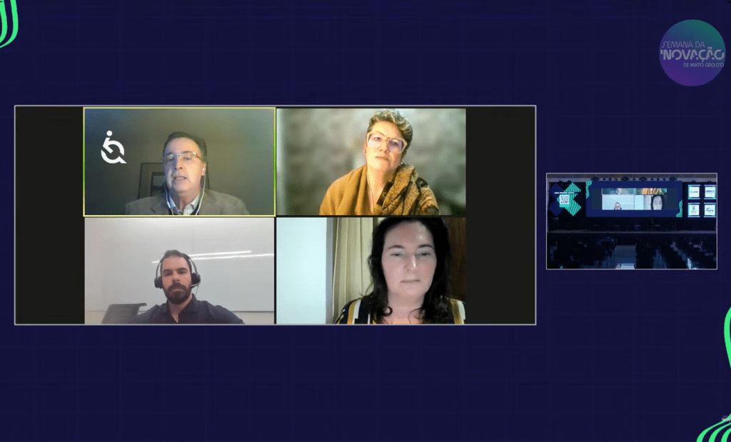 Inclusão. Na imagem podemos observar do lado esquerdo as fotos de Edmundo Fornasari, Lucia Martins, Andreia de Albuquerque e Igor Baiense.