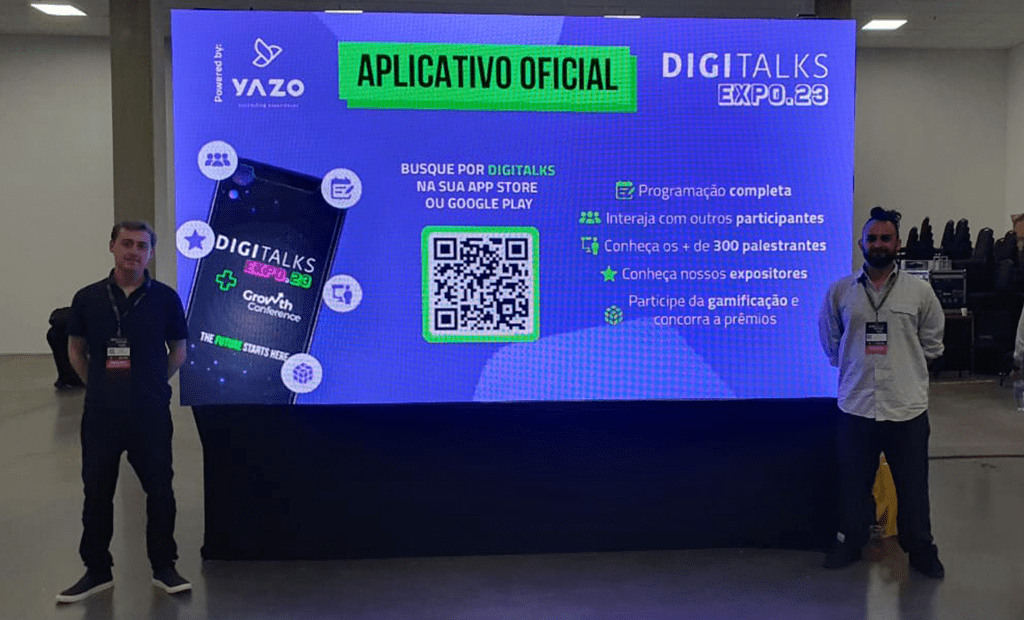 Diversidade. Imagem do time da Equalweb marcando presenã no Digitalks Expo 23