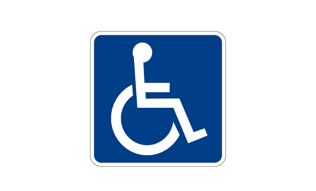 Símbolo. Imagem do Símbolo Internacional de Acesso.