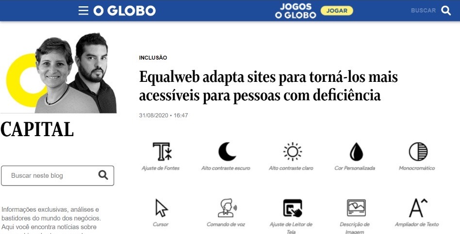 recursos de acessibilidade digital EqualWeb