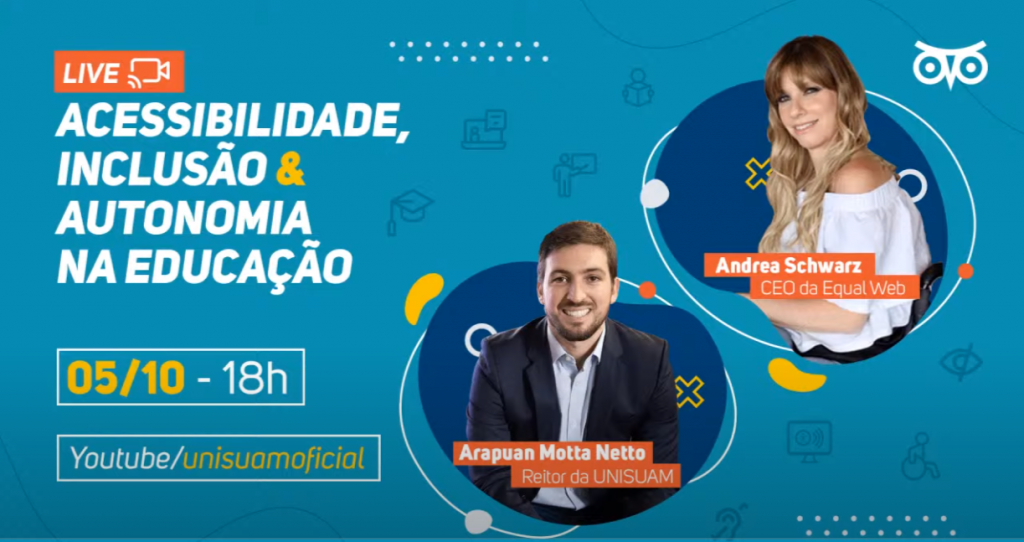 evento UNISUAM sobre acessibilidade, inclusão e autonomia