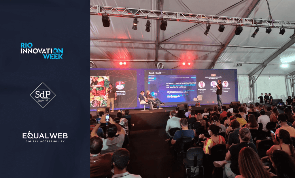 EqualWeb debate acessibilidade digital no Rio Innovation Week