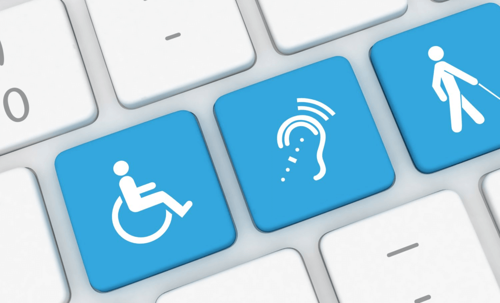 negócio. Imagem ilustrando a tecnologia assistiva